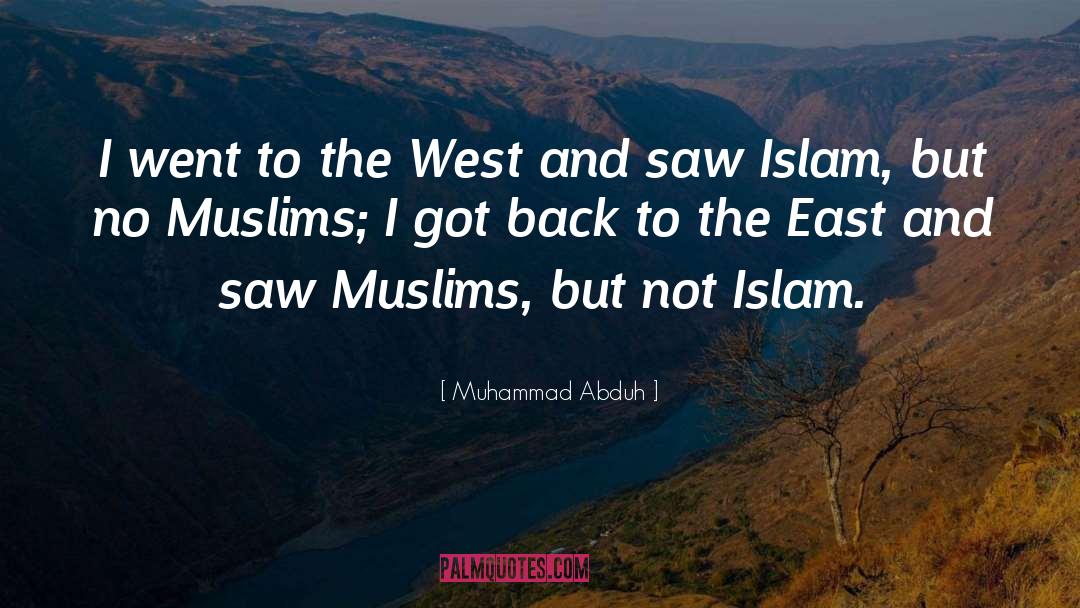 Muslims Islam Ottoman quotes by Muhammad Abduh