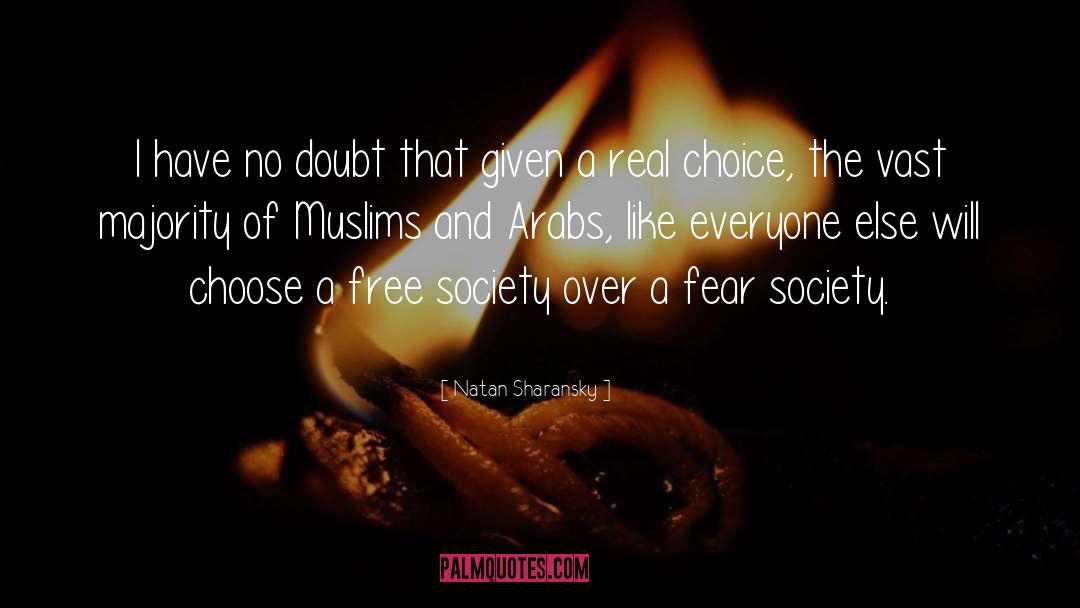 Muslims quotes by Natan Sharansky
