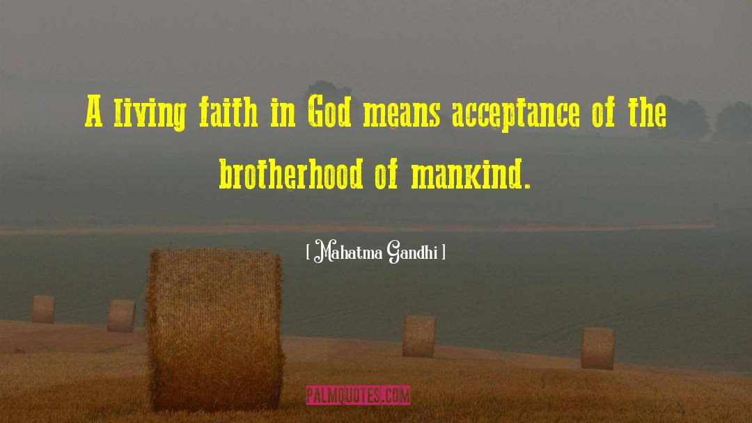 Muslin Brotherhood quotes by Mahatma Gandhi