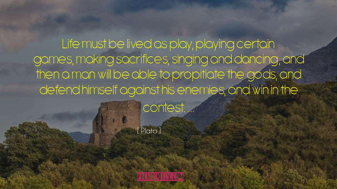 Must Win quotes by Plato
