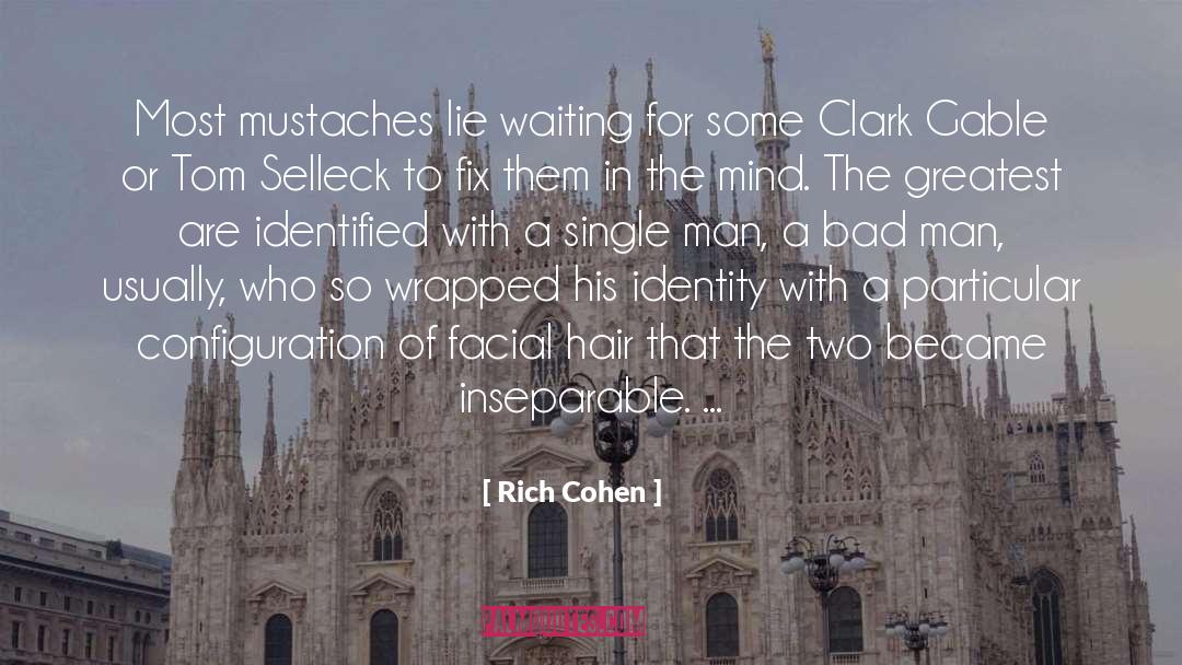 Mustaches quotes by Rich Cohen