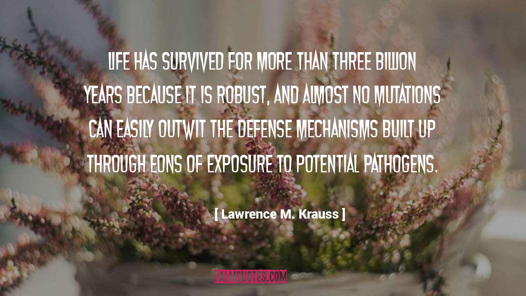 Mutations quotes by Lawrence M. Krauss