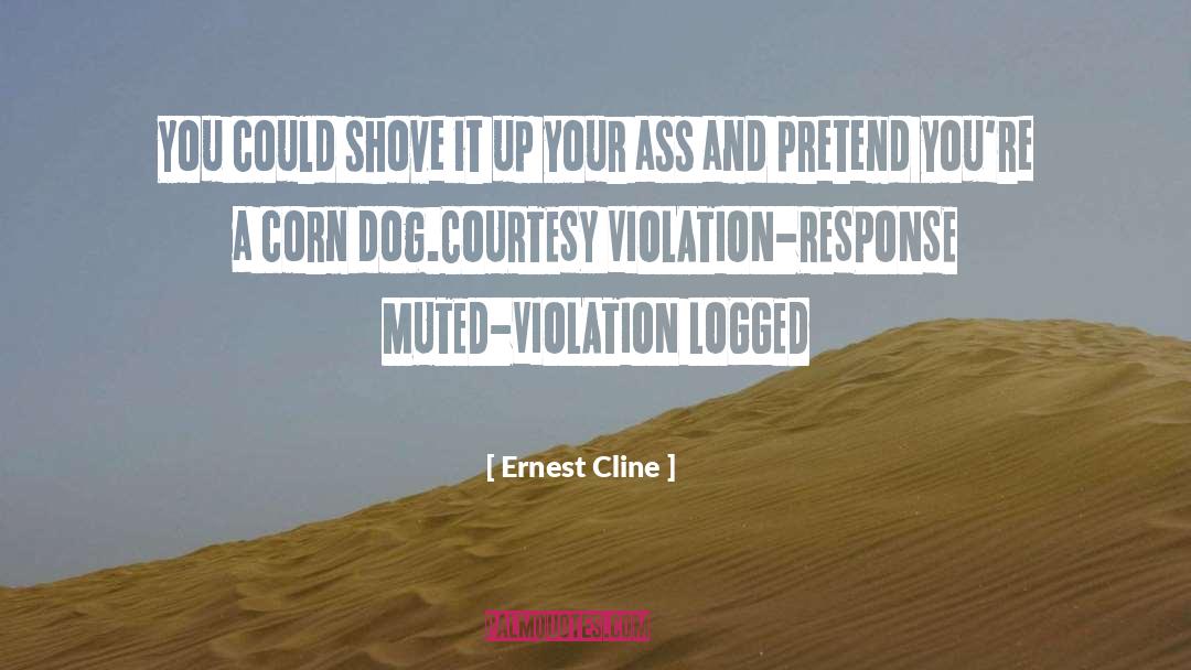 Muted quotes by Ernest Cline