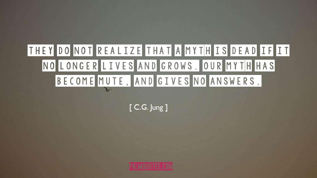 Muteness Memories quotes by C.G. Jung