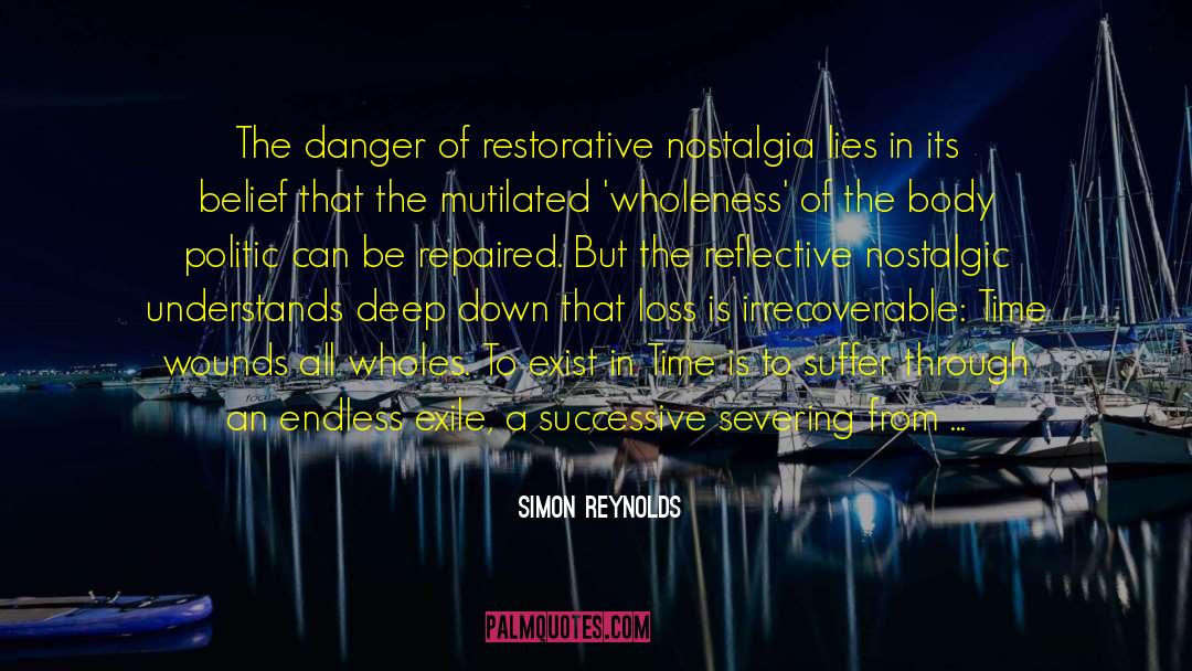 Mutilated quotes by Simon Reynolds