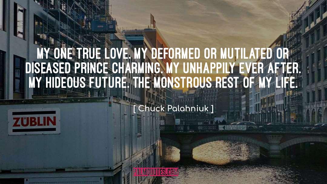 Mutilated quotes by Chuck Palahniuk