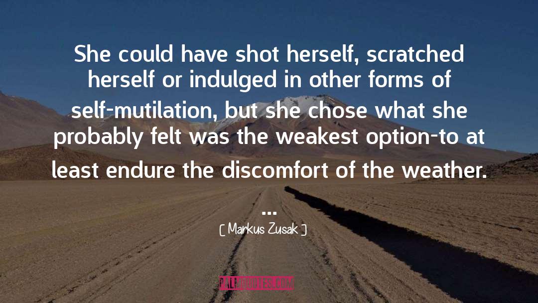 Mutilation quotes by Markus Zusak