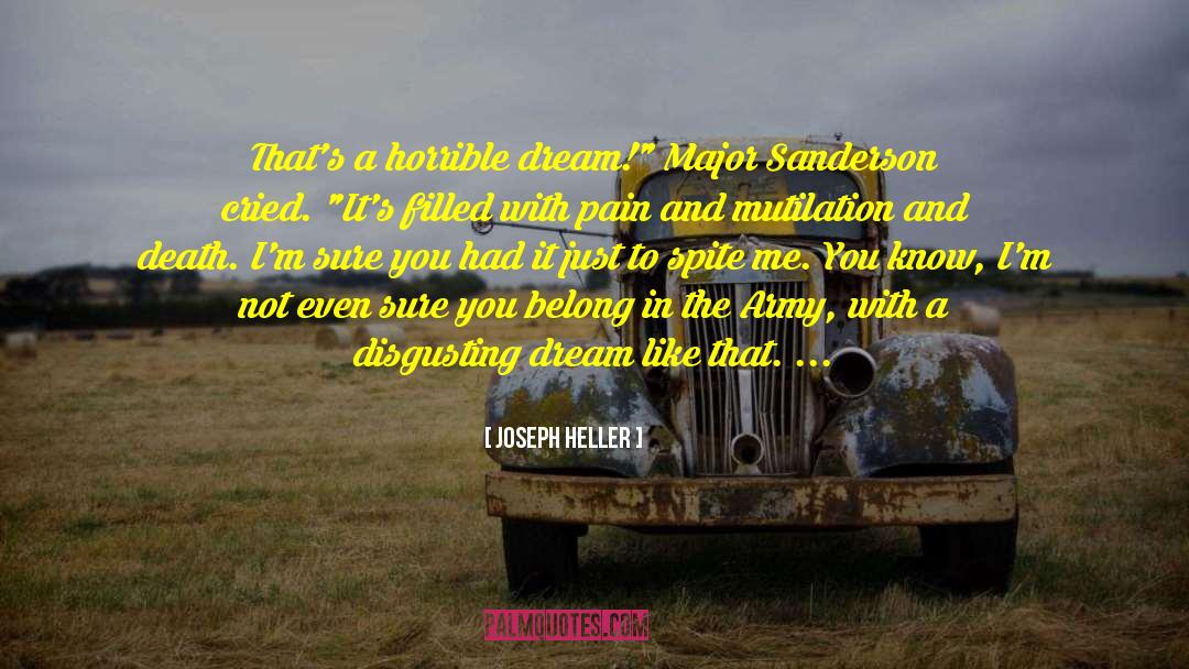 Mutilation quotes by Joseph Heller