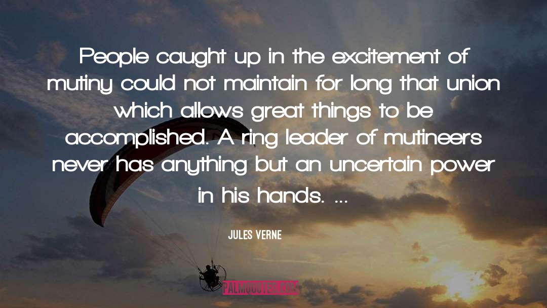Mutiny Best quotes by Jules Verne