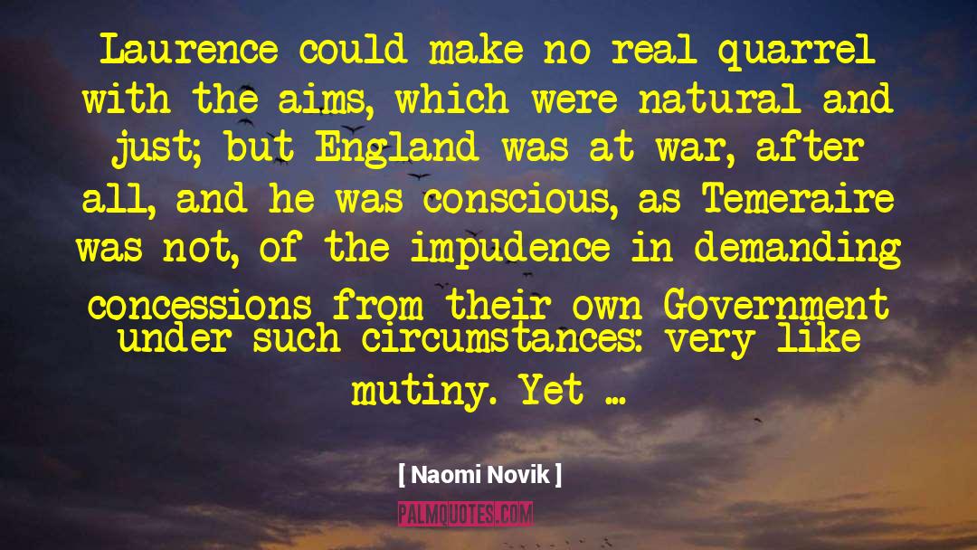 Mutiny quotes by Naomi Novik