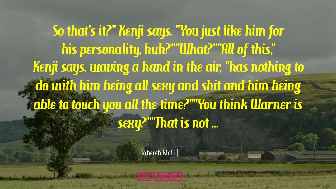 Muto Kenji quotes by Tahereh Mafi