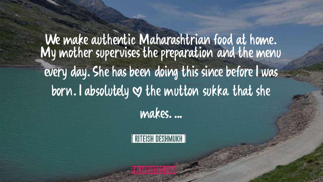 Mutton quotes by Riteish Deshmukh