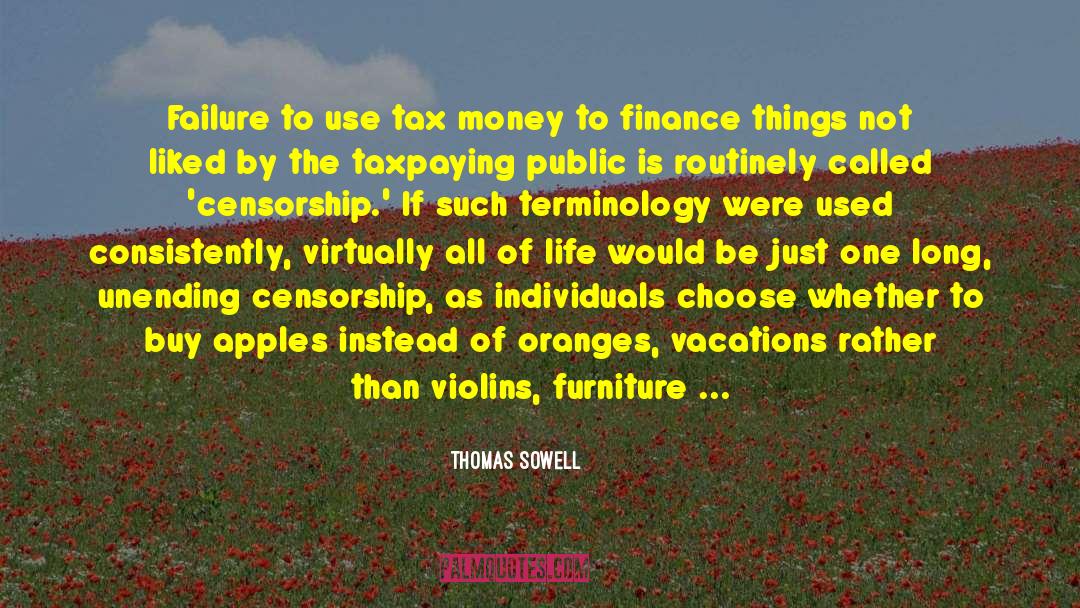 Mutual Funds quotes by Thomas Sowell