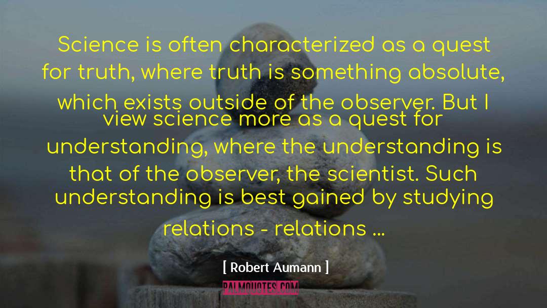 Mutual Understanding quotes by Robert Aumann