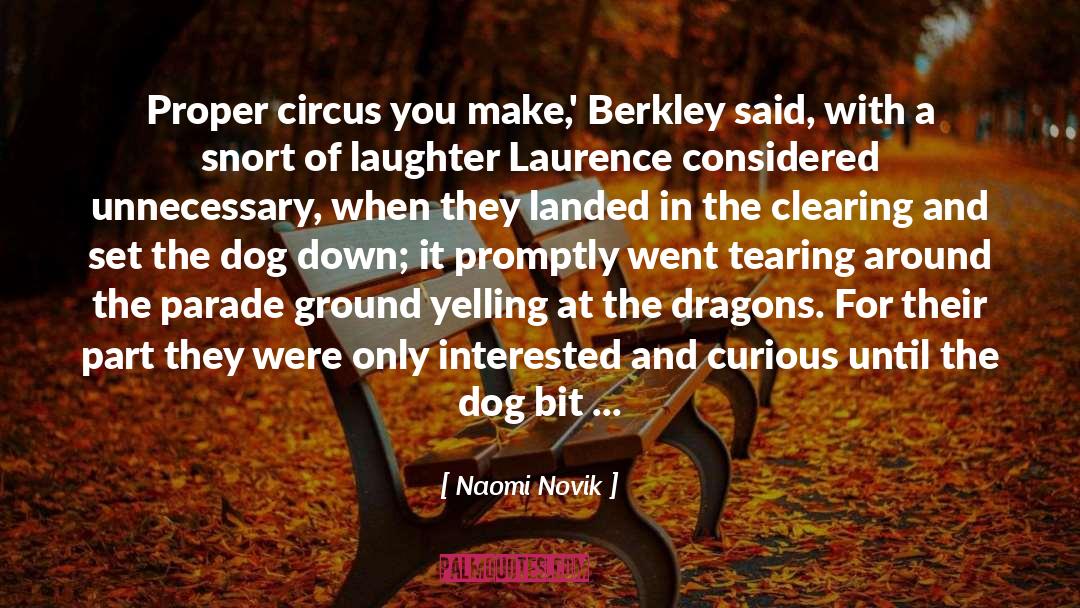 Muzzle quotes by Naomi Novik