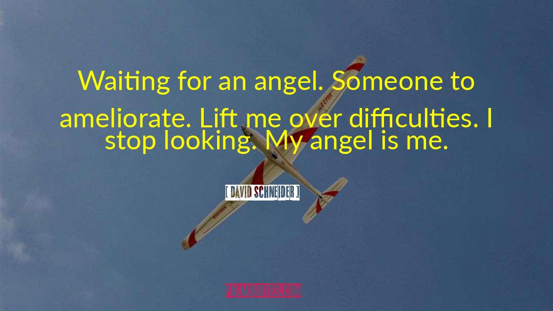 My Angel quotes by David Schneider