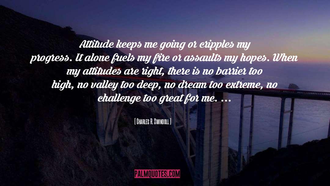 My Attitude quotes by Charles R. Swindoll