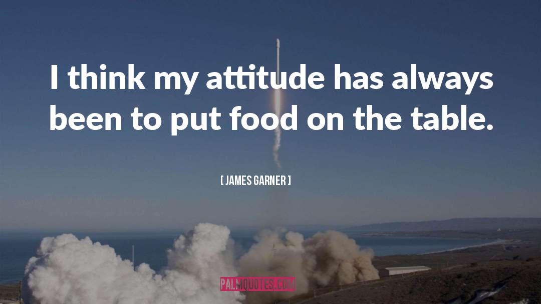 My Attitude quotes by James Garner