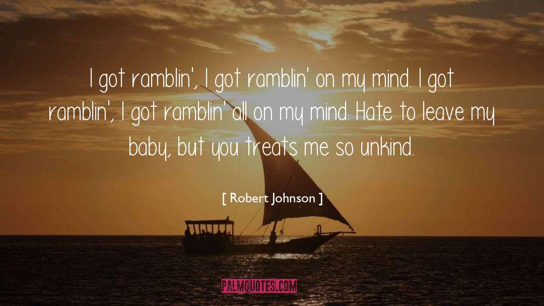 My Baby quotes by Robert Johnson