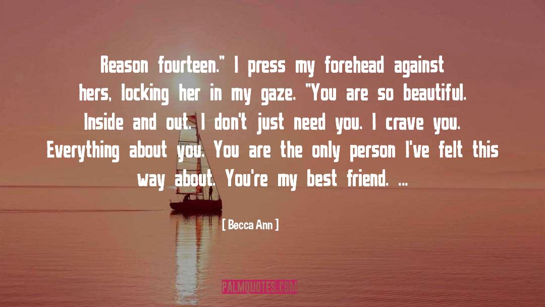 My Best Friend quotes by Becca Ann