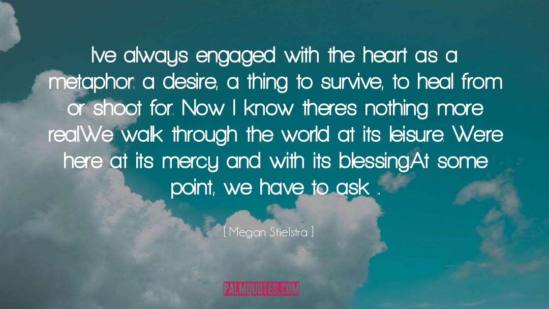 My Blessing quotes by Megan Stielstra