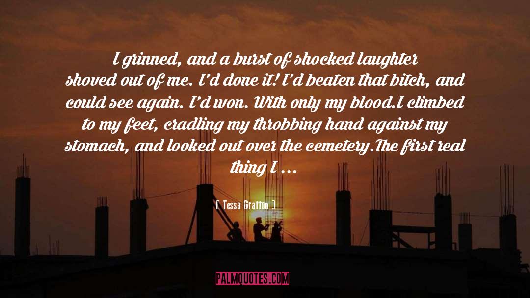 My Blood Approves quotes by Tessa Gratton