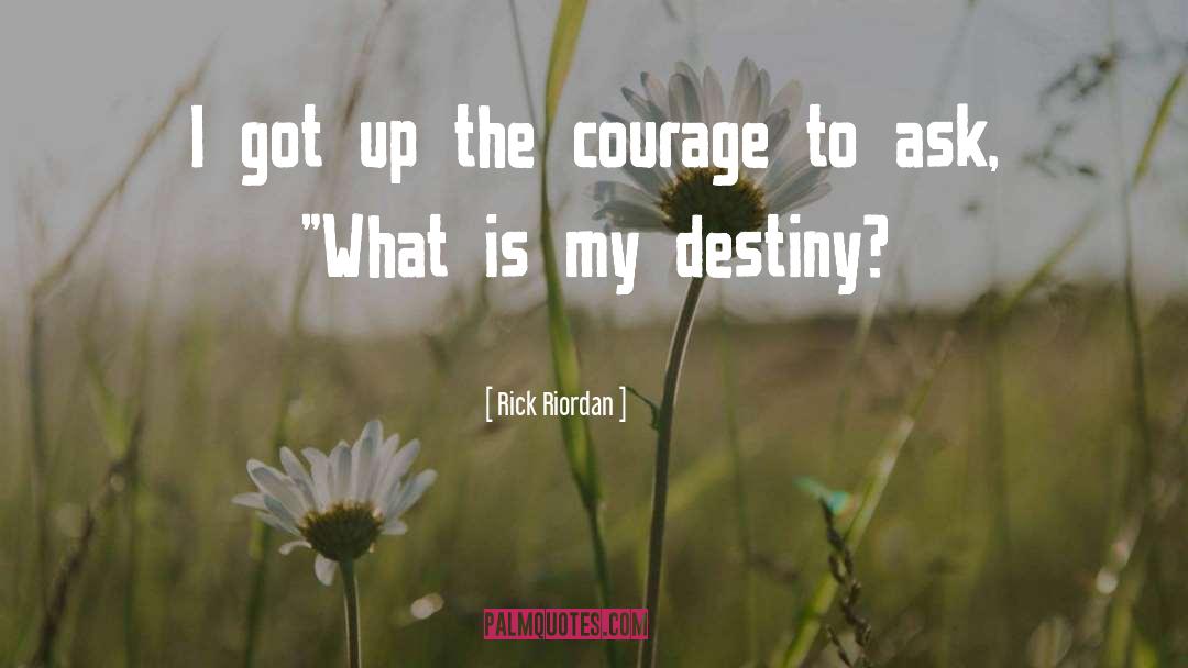 My Destiny quotes by Rick Riordan
