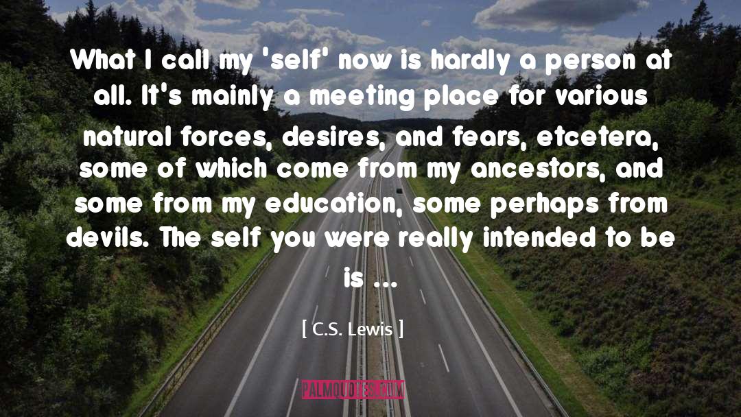 My Education quotes by C.S. Lewis