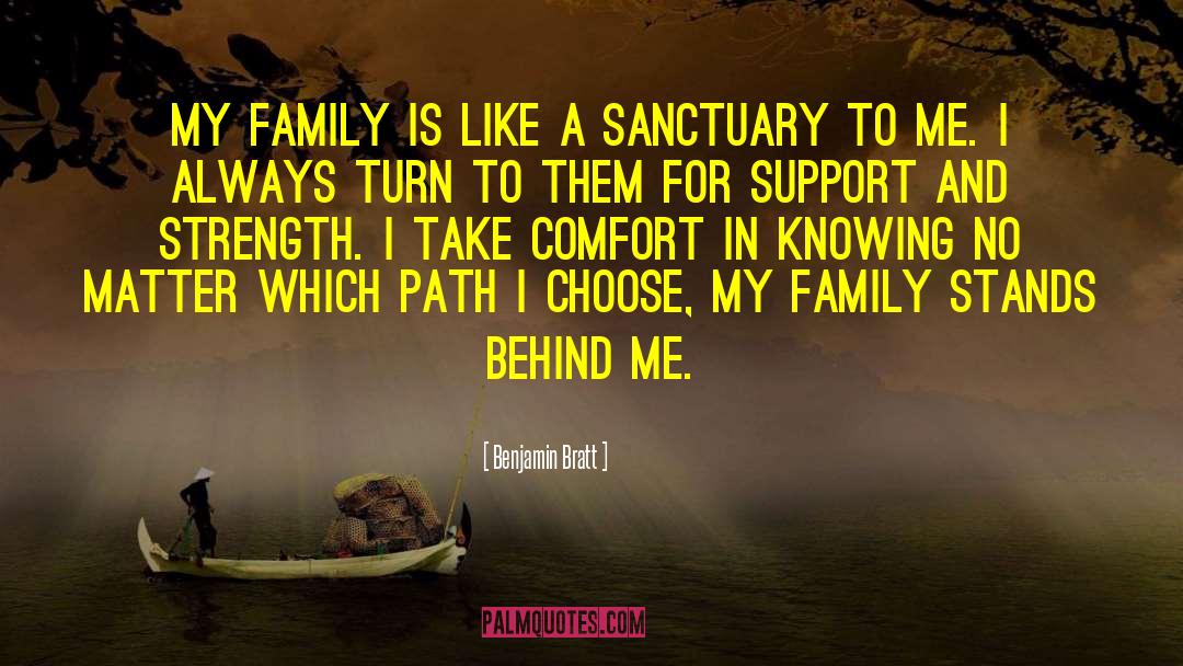 My Family Is My quotes by Benjamin Bratt