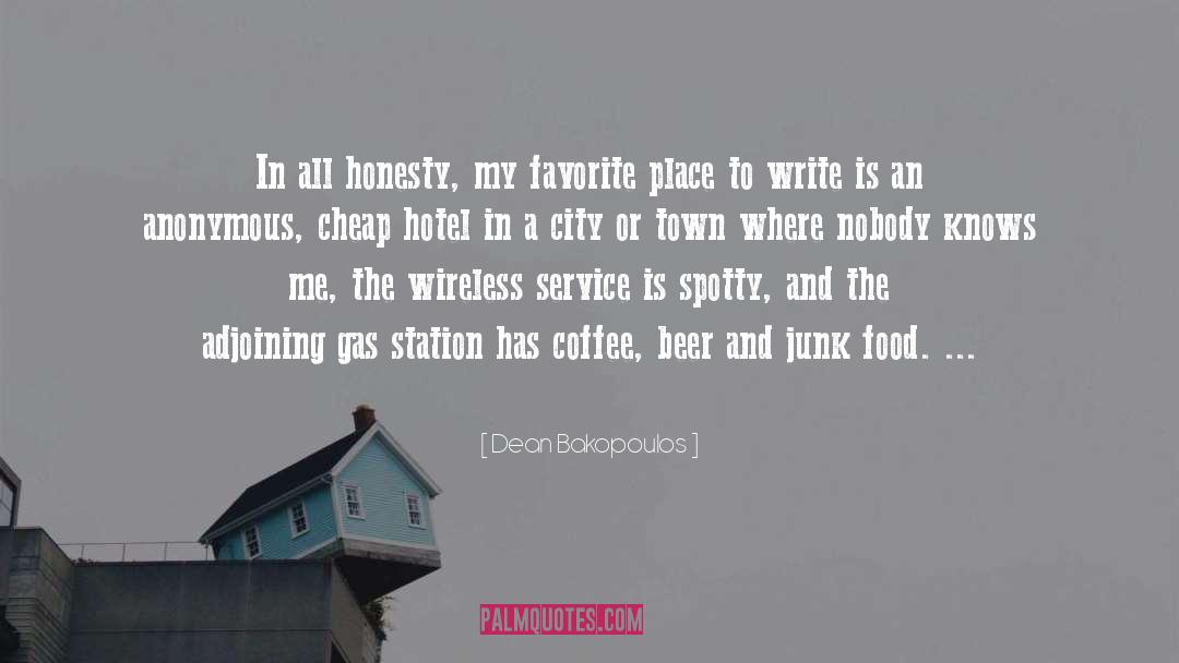 My Favorite Place quotes by Dean Bakopoulos