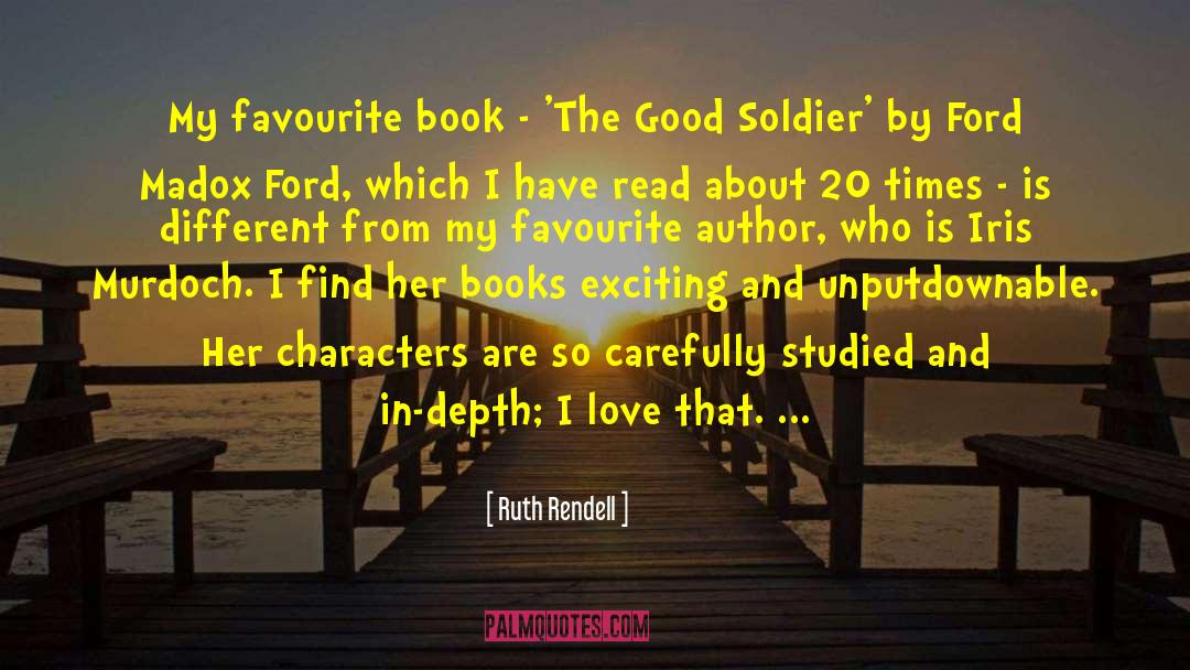 My Favourite quotes by Ruth Rendell