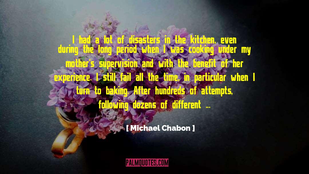 My First Cake Order quotes by Michael Chabon