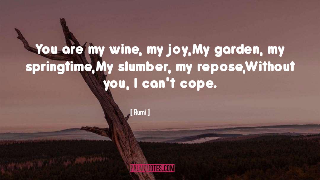 My Garden quotes by Rumi
