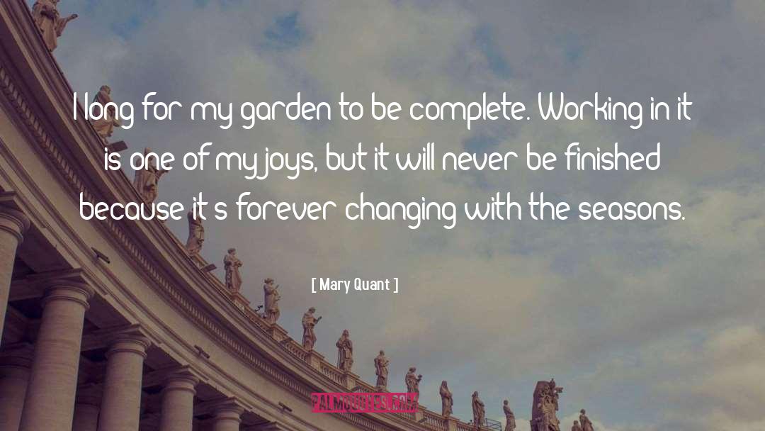 My Garden quotes by Mary Quant