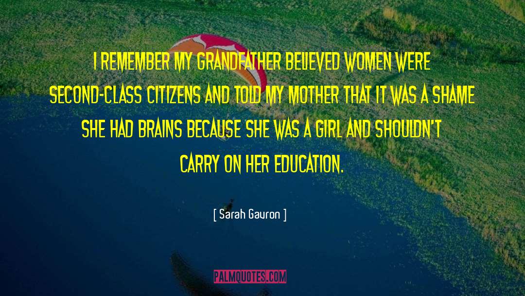 My Grandfather Died quotes by Sarah Gavron