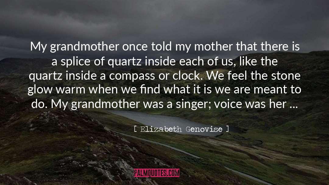 My Grandmother quotes by Elizabeth Genovise