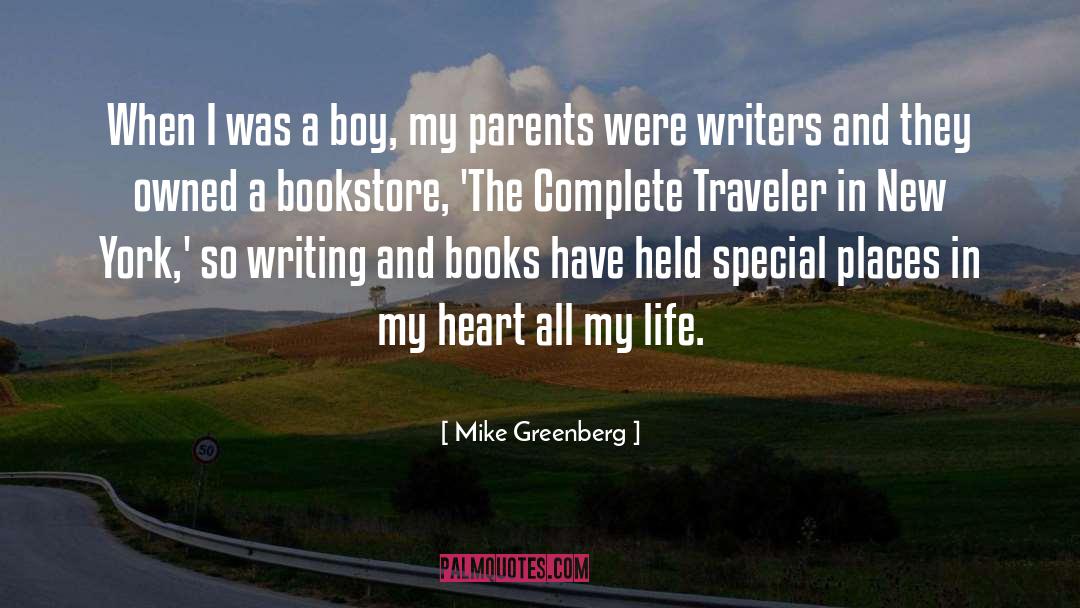 My Heart Aches quotes by Mike Greenberg