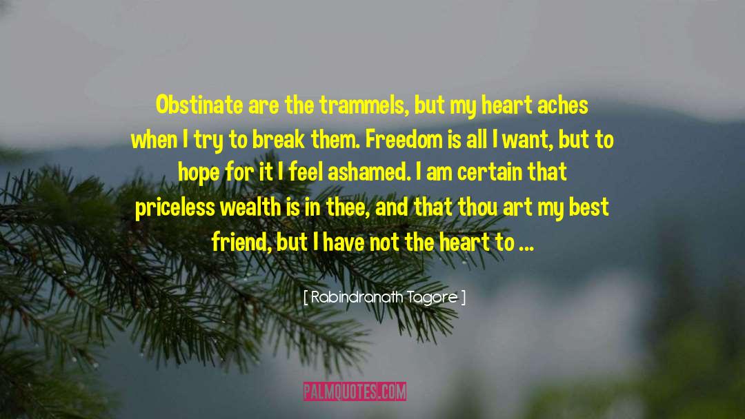 My Heart Aches quotes by Rabindranath Tagore