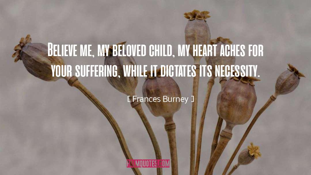 My Heart Aches quotes by Frances Burney