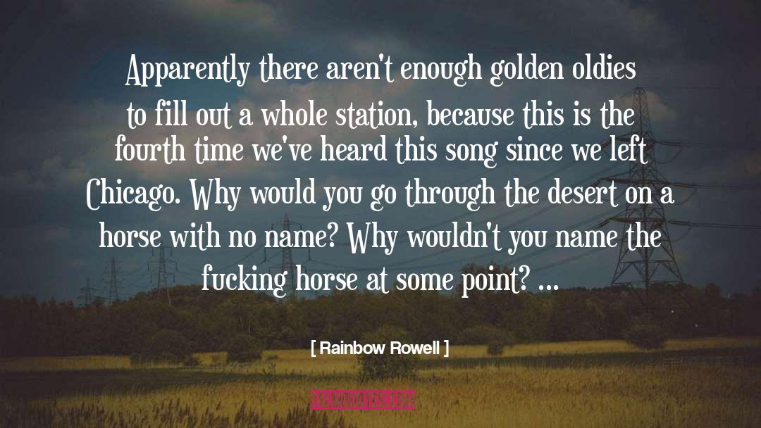 My Heart Flows Through This Song quotes by Rainbow Rowell