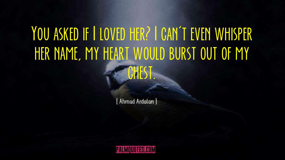 My Heart Hurt quotes by Ahmad Ardalan
