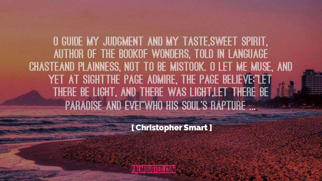 My Heart Is Pure quotes by Christopher Smart