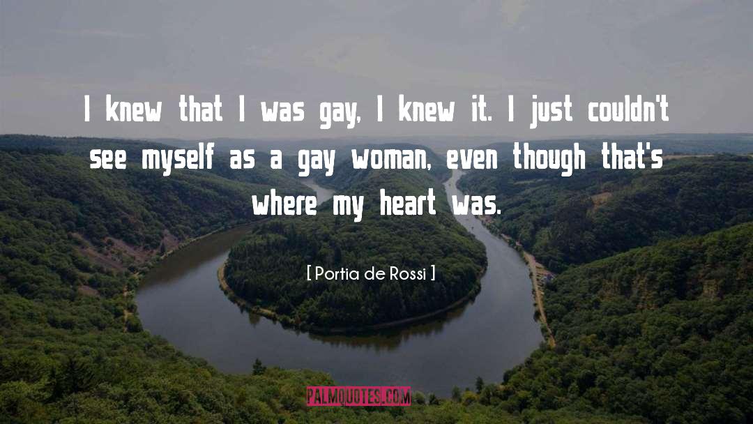 My Heart Just Exploded quotes by Portia De Rossi