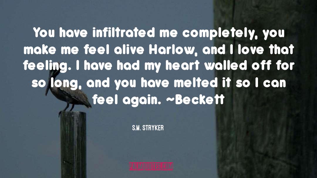 My Heart Melted Jack Baby quotes by S.M. Stryker
