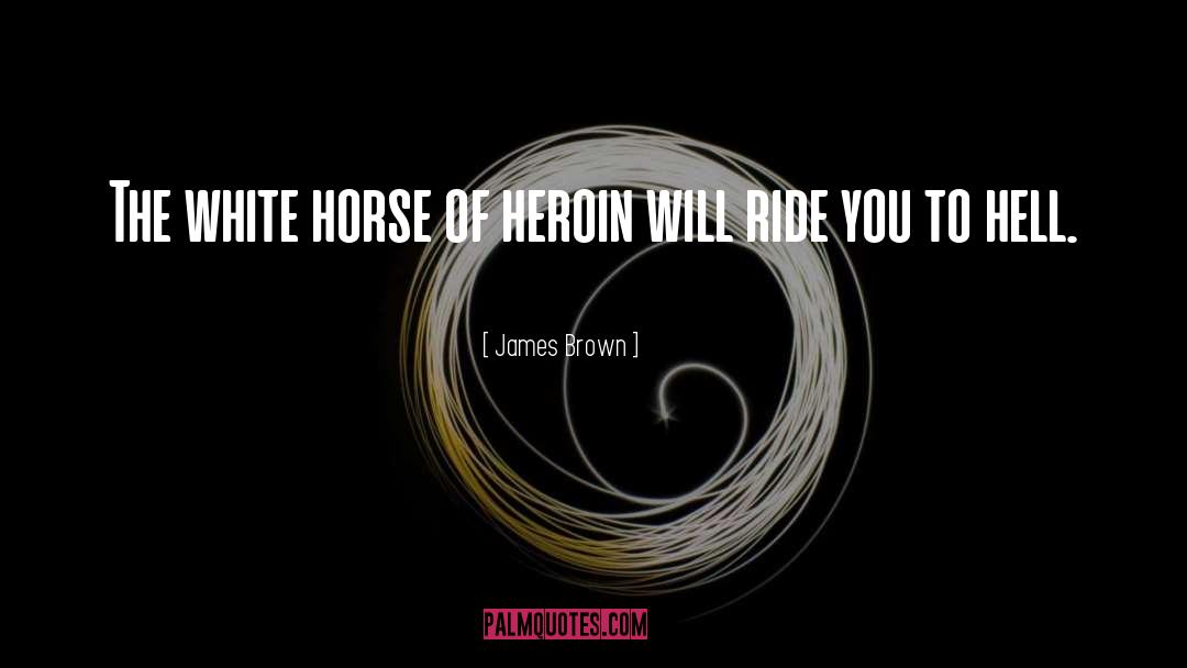 My Horse My Kingdom For A Horse Quote quotes by James Brown