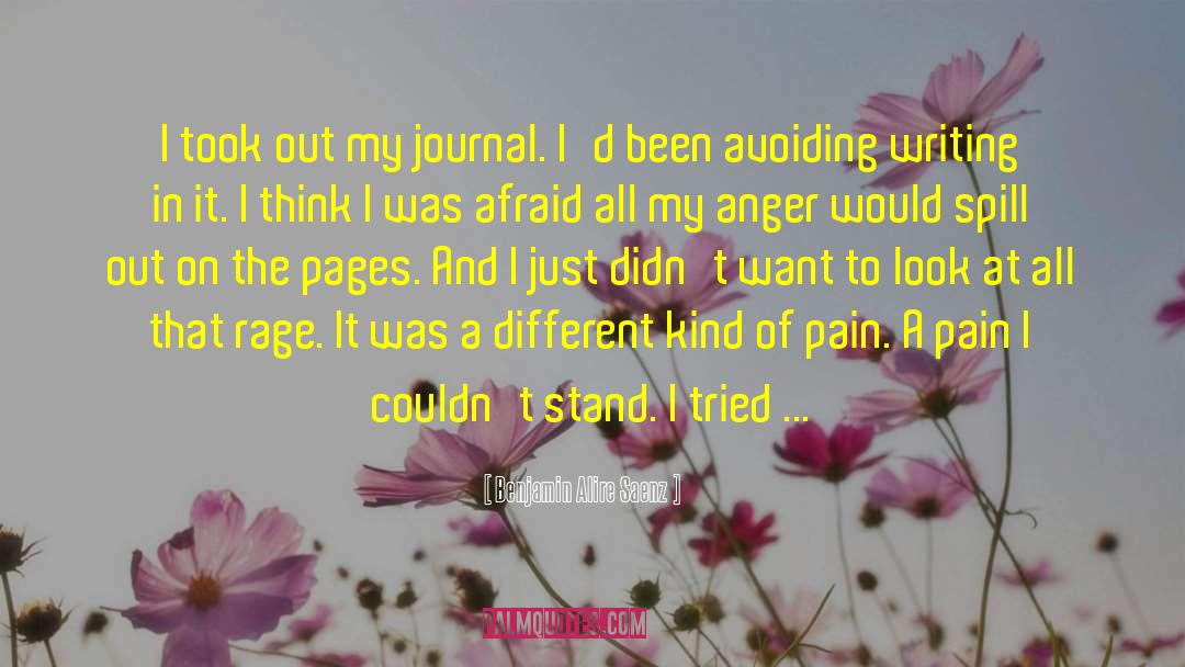 My Journal quotes by Benjamin Alire Saenz