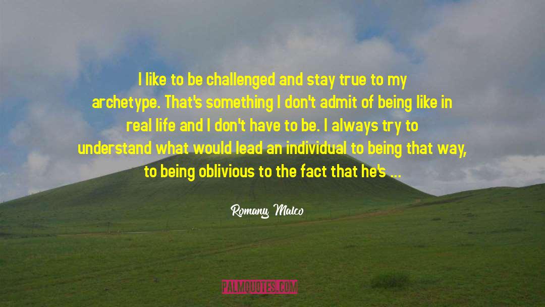 My Journey Of Faith quotes by Romany Malco