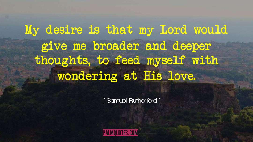 My Lord quotes by Samuel Rutherford
