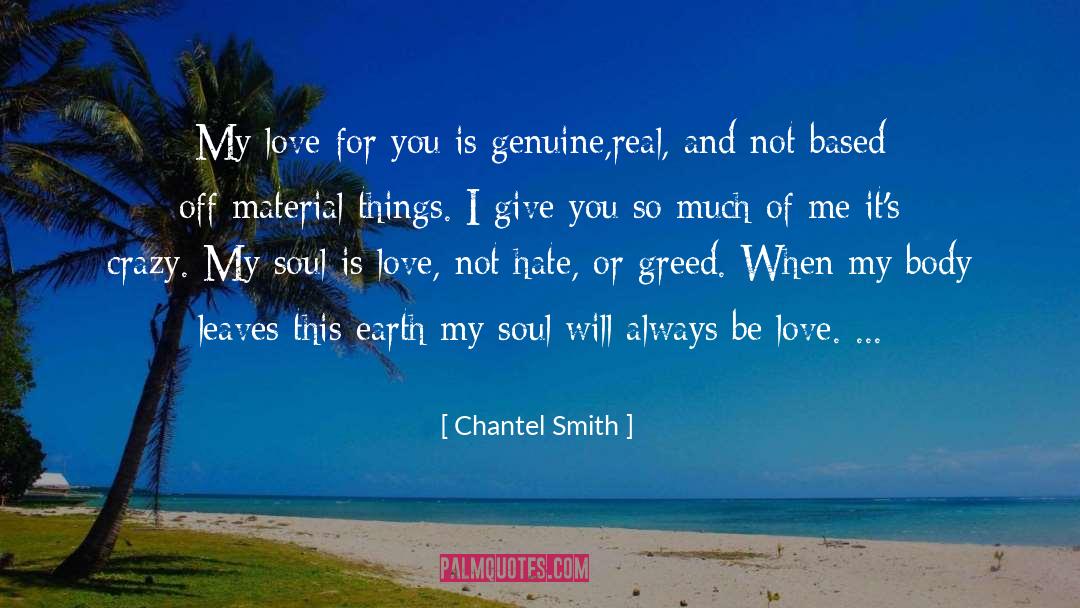 My Love For You quotes by Chantel Smith