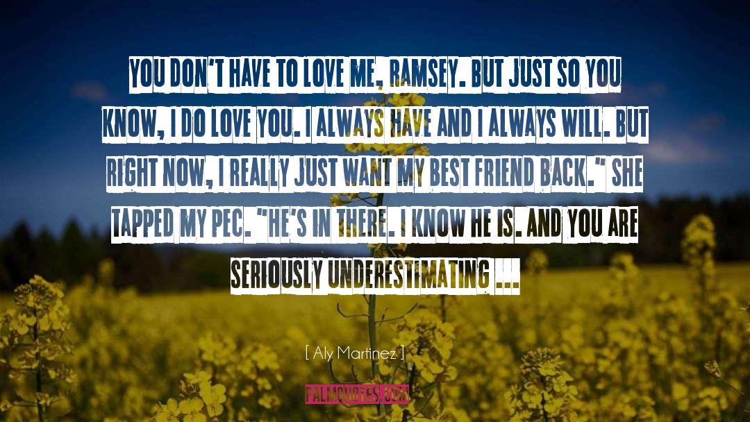 My Love Lies Bleeding quotes by Aly Martinez